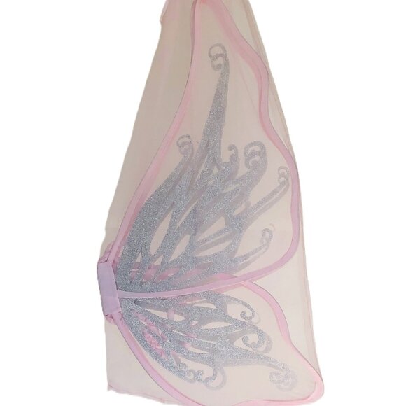 New w/Tag-Great Pretenders Pink Fairytale Flutter Wings - Picture 3 of 11